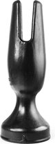 ZiZi Buttplug Fork 18 x 5 cm - zwart