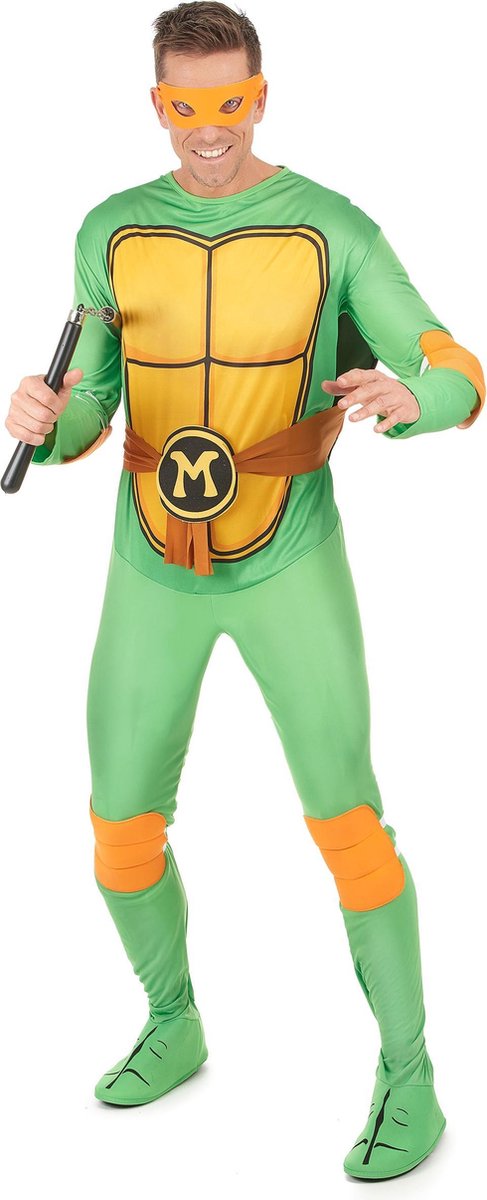 "Michelangelo uit Ninja Turtles™ outfit voor volwassenen - Verkleedkleding  - XL" | bol.com