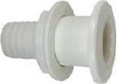 Thru-Hull Connector Plastic (schroefdraad: 1 1/2'') (GS30084)