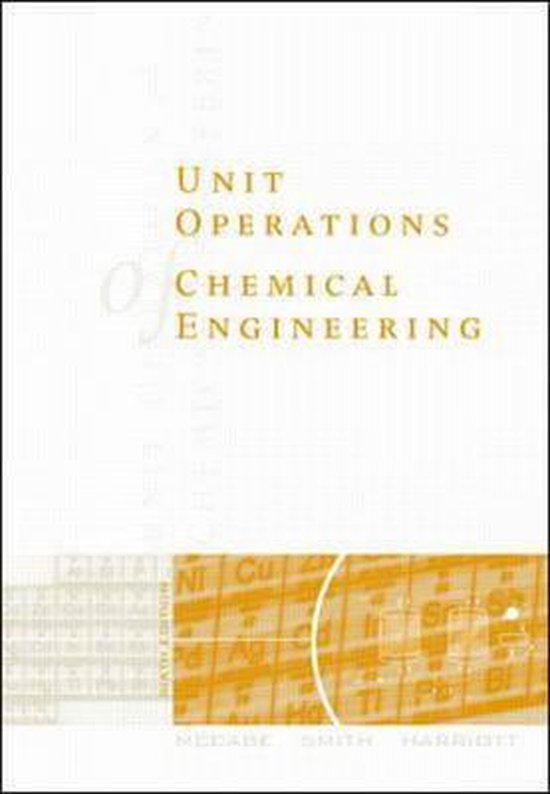 Unit Operations of Chemical Engineering | 9780071181730 | Warren Mccabe ...