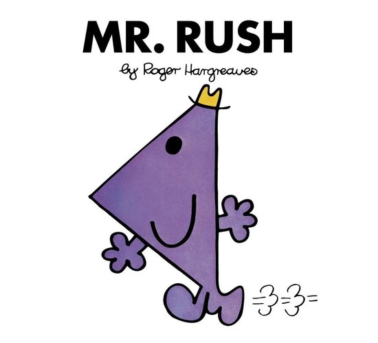 Mr. Men and Little Miss - Mr. Rush - cover