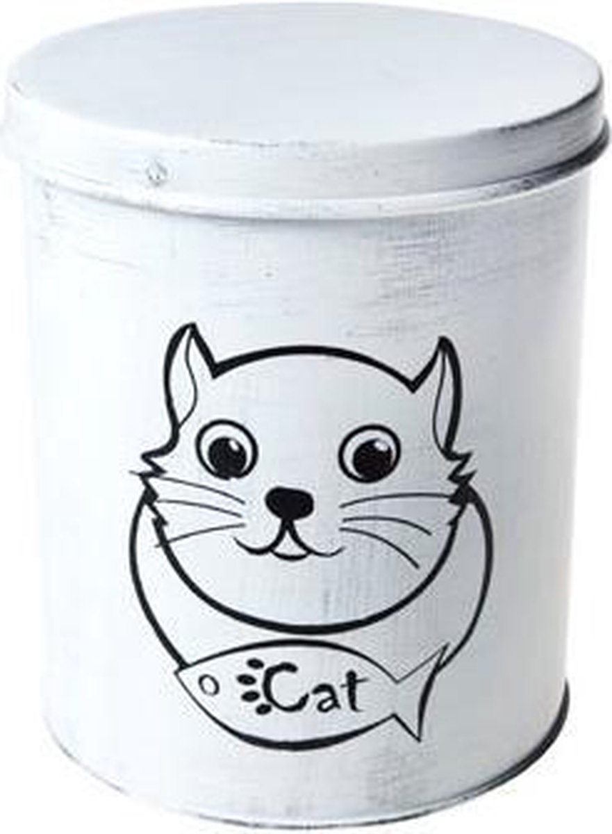 Vershoudblik voor kattenvoer Wit - 1 Liter | bol.com