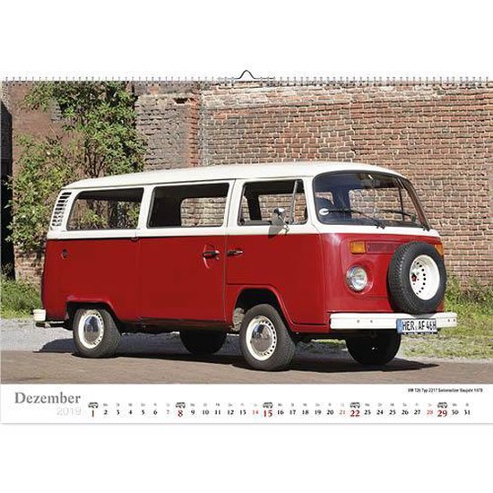 Kalender VW bus