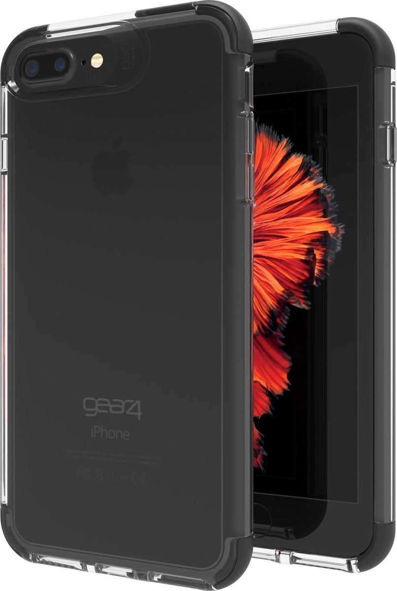 Gear4 Wembley iPhone 6 Plus 6s Plus 7 Plus - Black Case