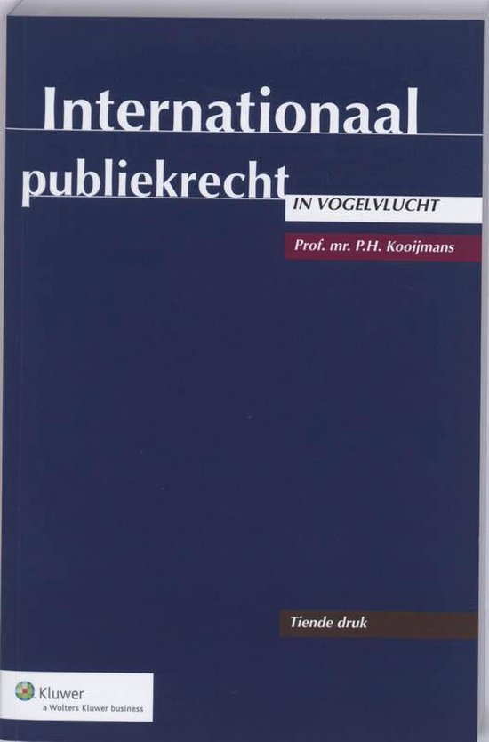 Internationaal publiekrecht in vogelvlucht - cover