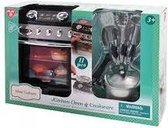 Oven met kookgerei metaal Playgo