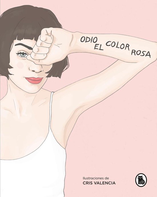 Odio el color rosa - cover