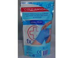 Cold Bandage -3,2m x 10 cm - Eenmalig - 1 stuk