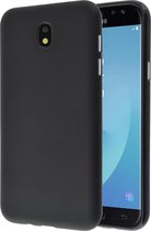Azuri flexibele cover met sand texture - zwart - voor Samsung Galaxy J5 2017