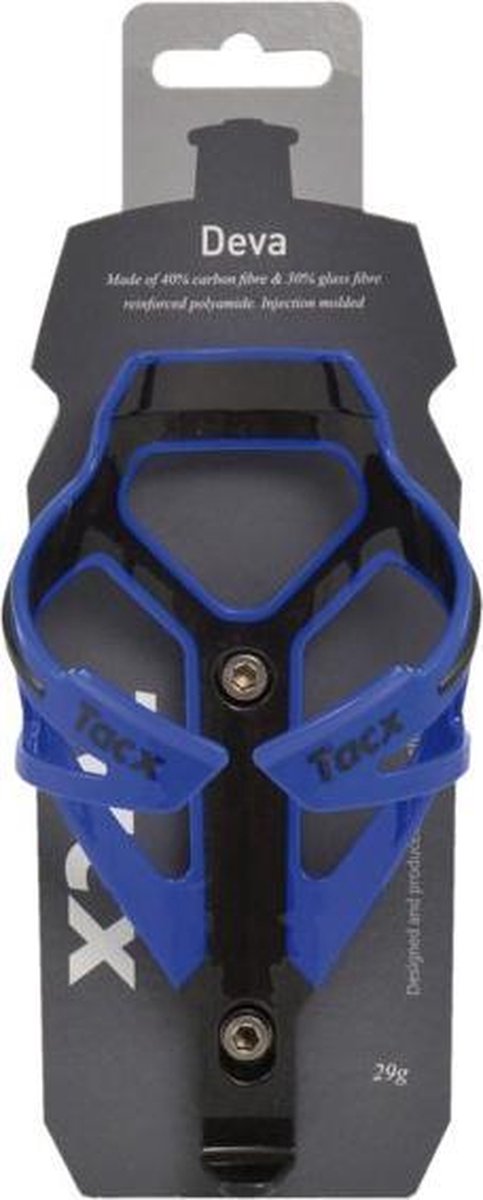 Tacx bidonhouder Deva blauw — afbeelding 3