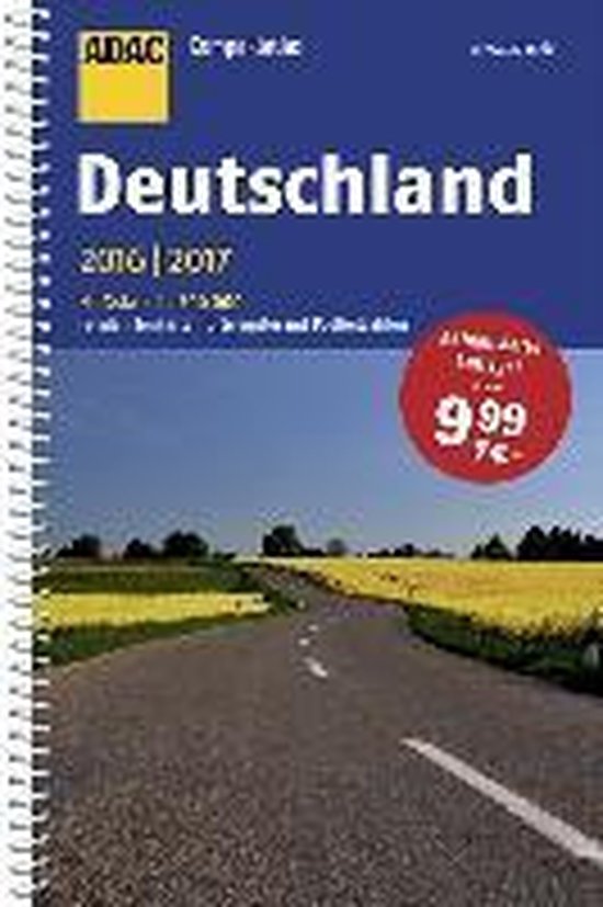 9783826422409 - ADAC Kompaktatlas Deutschland 2016/2017 1 : 300 000