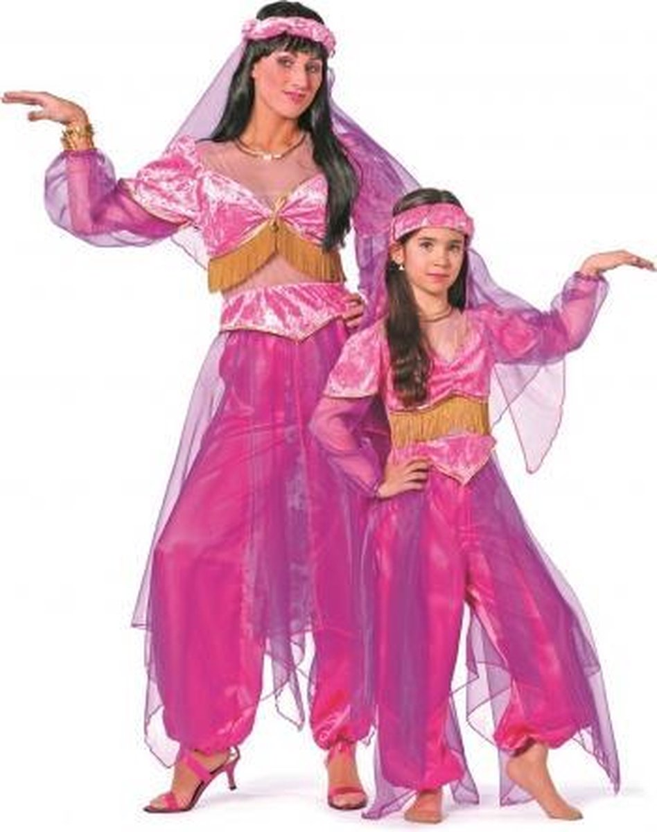 Roze buikdanseres kostuum voor meisjes 164 | bol.com