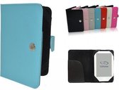 Universele 6 inch Tablet en e-Reader Hoes, kleur Hemels-Blauw, geschikt voor Sony Prs T1 Book Cover, e-Reader Bescherm Hoes / Case, merk i12Cover