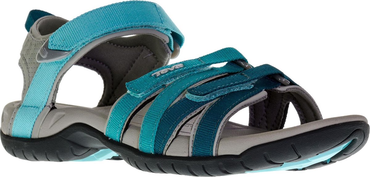 Teva Tirra Sandaal Dames Wandelsandalen - Maat 41 - Vrouwen - blauw/grijs/zwart  | bol.com