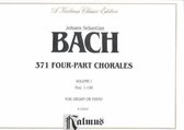 371 Four-Part Chorales, Vol 1