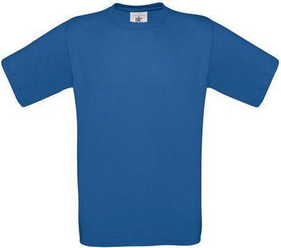 B\u0026C Exact 150 Heren T-shirt Royal Blue Maat XXXL (onbedrukt - 5 stuks) |  bol.com