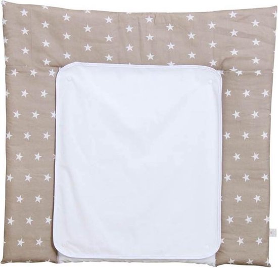BABYCALIN - Plan à langer Ultra-Light Pois 50 x 70 cm Ultra-Light - 100 % PVC - Gris Blanc
