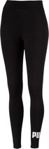 PUMA ESS Logo Legging Dames - Cotton Black - Maat S