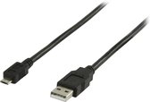 Micro USB kabel 5 Meter Zwart