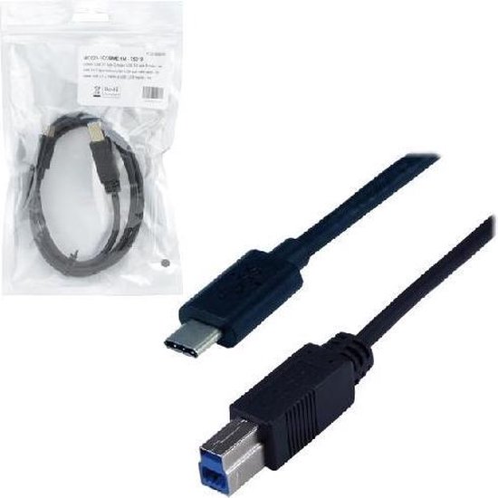 USB 3.1 Type-C mâle / USB 3.0 Type-B mâle 1 m | bol