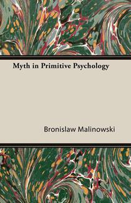 Myth in Primitive Psychology - cover