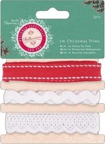 Docrafts Papermania I m Christmas Trims 3 stuks PMA 358902