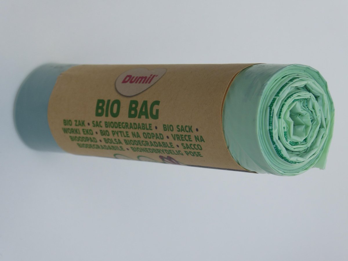 Bio Bag - biozak 60 liter - 60 x 80 cm - 50 stuks - 10 Rollen van 5 stuks |  bol.com