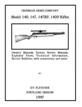 Crosman Arms Company Model 140, 147, 147BP, 1400 Rifles