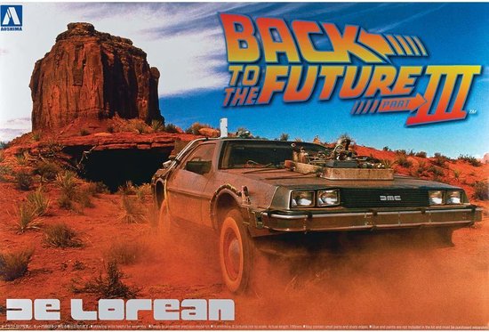 KIT CONVERSION DELOREAN Retour Vers Le Futur Échelle 1/8 Aeglemoss