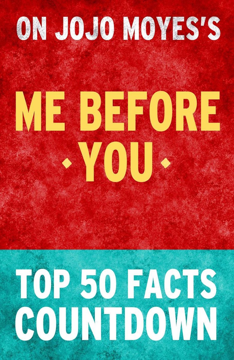 Me Before You by Jojo Moyes- Top 50 Facts Countdown
