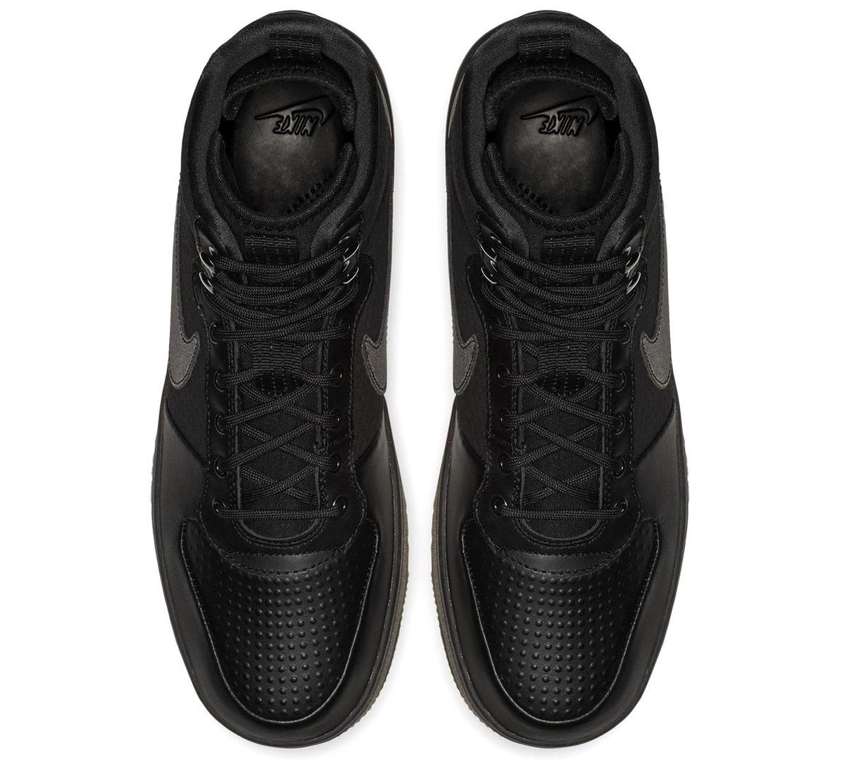 Nike Ebernon Mid Winter Sneakers Heren Sneakers - Maat 40 - Mannen - zwart  | bol.com