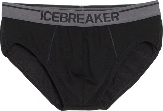 Icebreaker Anatomica merino ondergoed Heren zwart