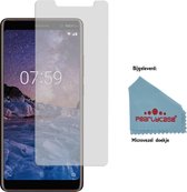 Pearlycase Tempered Glass / Glazen Screenprotector voor Nokia 7 Plus