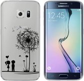 MP Case TPU case love print voor Samsung Galaxy S6 Edge (G925F) back cover