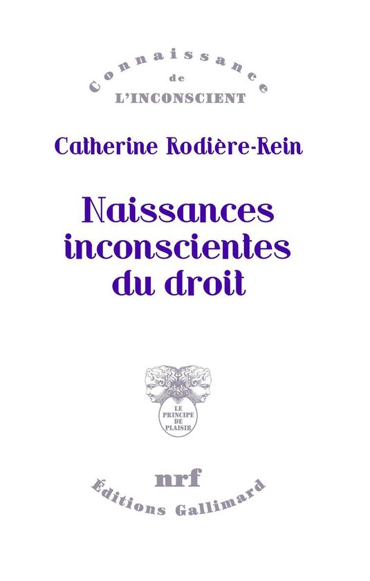 Naissances inconscientes du droit - cover