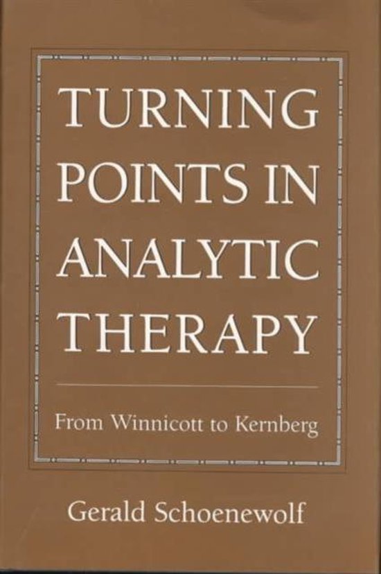 Turning Points in Analytic Therapy - cover