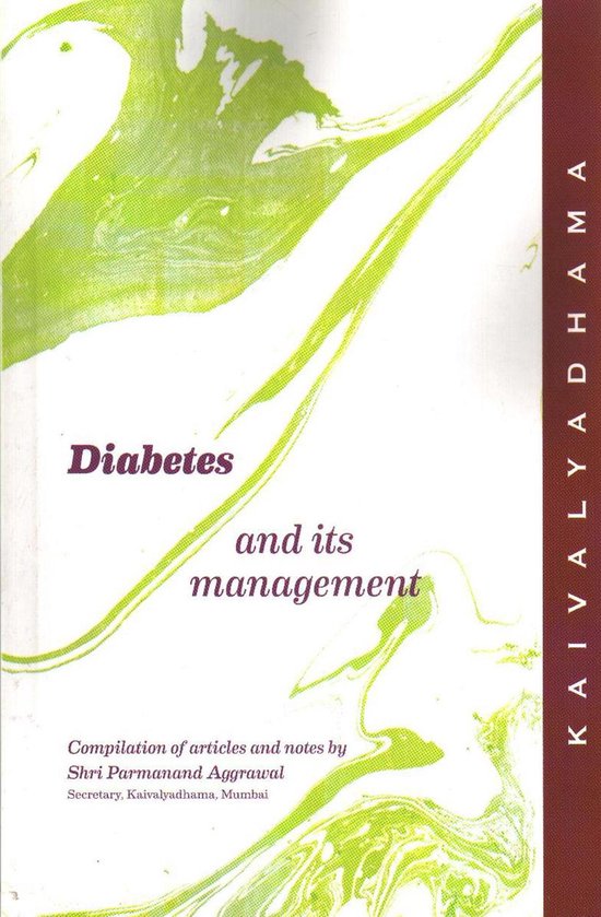 Diabetes And Its Management - cover
