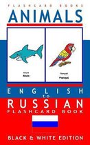 Animals - English to Russian Flash Card Book