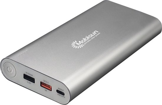 Laptop Powerbank | Voor laptops met USB Type-C PD poort | 45W / 20100 mAh /  74 Wh... | bol.com