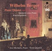 Jost Michaels, Verdi-Quartett - Berger: Piano Quintet Op.95 (CD)