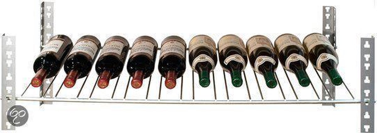 Flessenligger/wijnrek - Voor het 90 x 45 cm opbergrek
