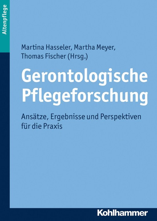 Gerontologische Pflegeforschung - cover