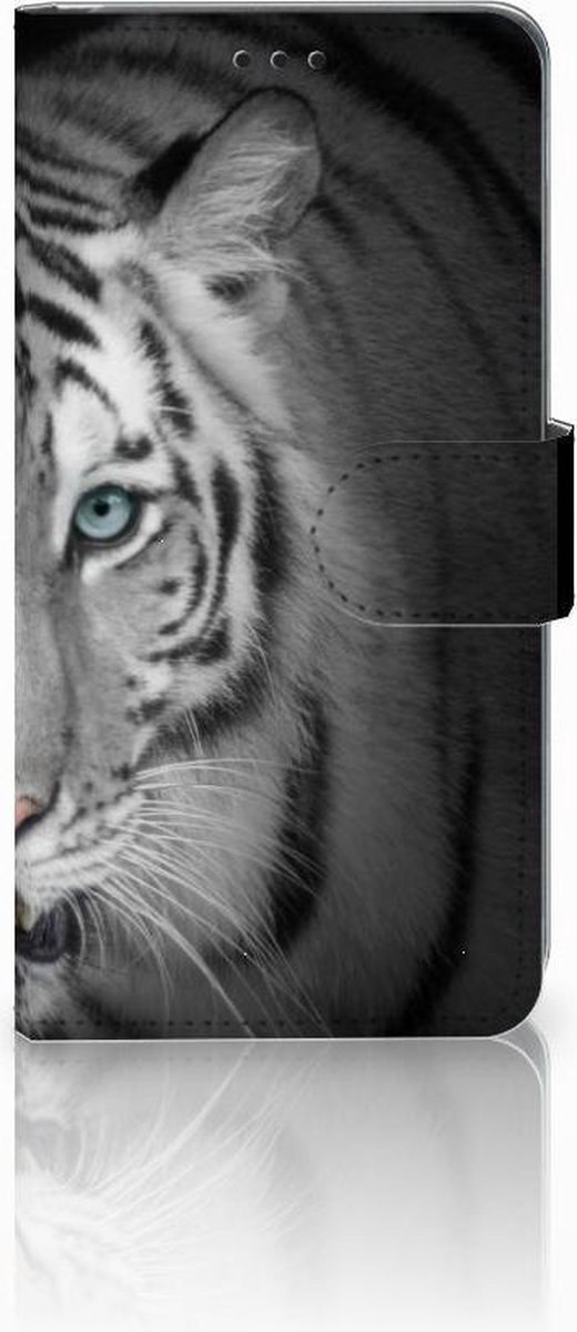 Samsung Galaxy S10 Telefoonhoesje met Pasjes Tijger