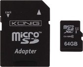 MicroSDXC geheugenkaart Class 10 64 GB