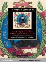 Cambridge Companions to Literature -  The Cambridge Companion to Early Modern Women's Writing