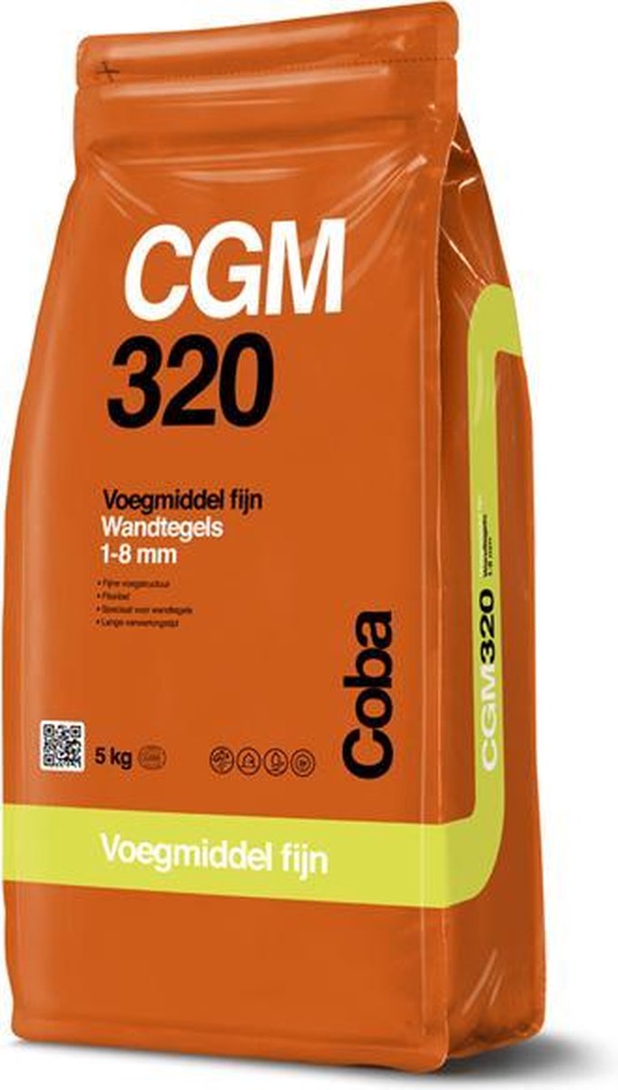 Coba CGM320 5kg (Wit en zilvergrijs) | voegmiddel