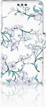 Coque Téléphone Microsoft Lumia 650 Coque Housse pour Fleur Blanche