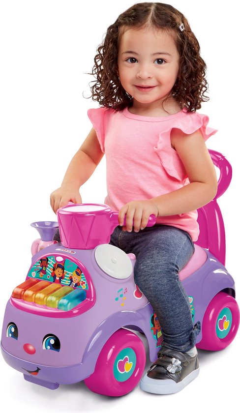 Fisher-Price Little People Music Parade Roze - Loopauto | bol.com