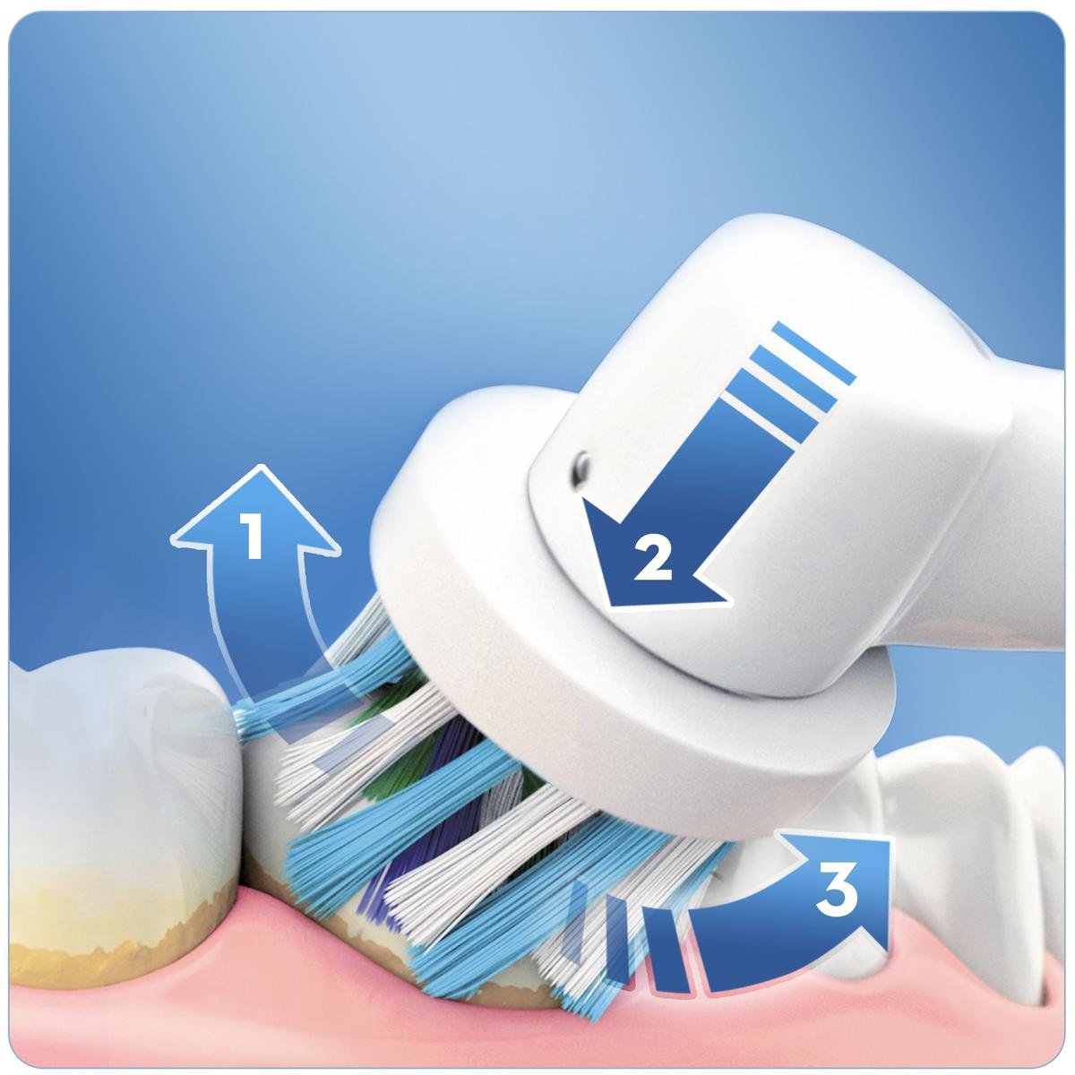 Afbeelding 3 van Oral B Pro 700 CrossAction - Elektrische Tandenborstel