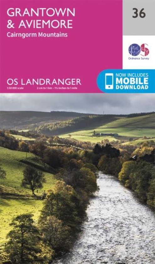 LR 036 Grantown Aviemore & Cairngorm Mts
